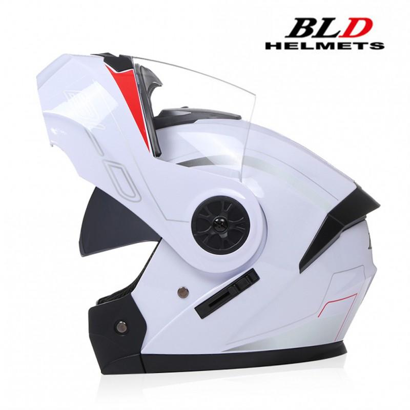 Modular Flip-Up Motorcycle Helmet With Dual Visors All-Season Riding Street Touring Commuting