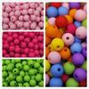 100 шт. 8 мм DIY бусины сплошной цвет объемные акриловые матовые бусины цветные многоцветные акриловые матовые бусины свободные бусины украшение для скрапбукинга изготовление поделок
