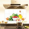Водонепроницаемая антимасляная наклейка на кухонную плитку, наклейки на стену Lecythus Vegetables, украшение для кухни