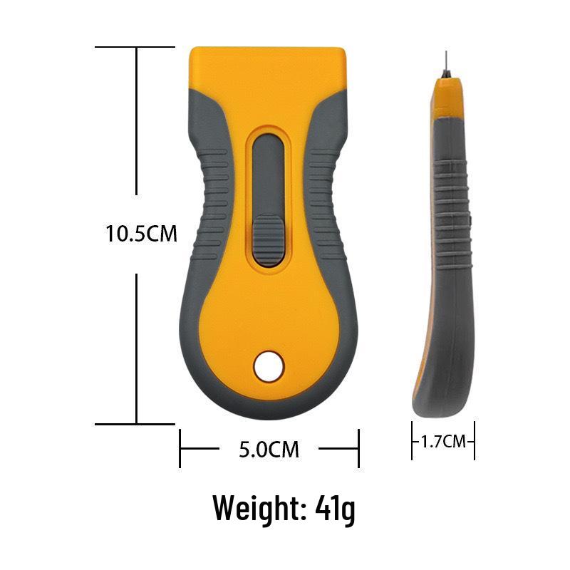 Многофункциональная двусторонняя очищающая лопатка и скребок для нанесения автомобильной пленки и обеззараживания