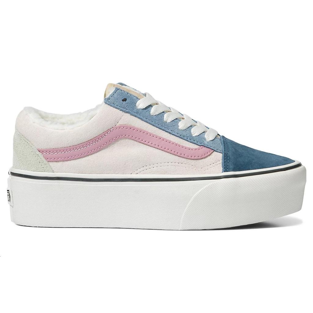 Vans Old Skool Stackform Pig Suede - Sherpa Unisex Sneakers Multi-Color VN0A7Q5MMUL