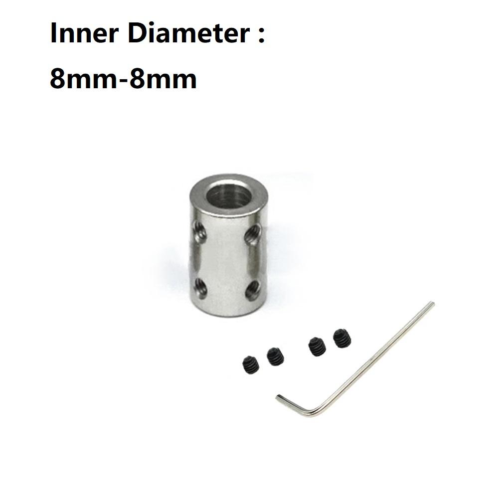 1 комплект Жесткая муфта вала 4мм/5мм/6мм/8мм/10мм Соединитель вала кулачковой муфты для двигателя ЧПУ Втулка соединителя передачи из стали #45