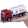 SCANIA MAN Oil Tank Truck Total bp Shell 5 дюймов Моделирование литья под давлением и игрушечный автомобиль RMZ city 1:64 литые модели автомобилей подарки для детей