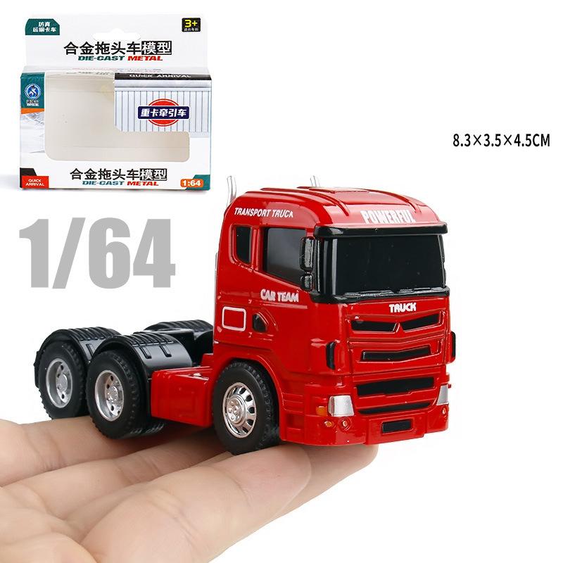 1:64 Контейнеровоз Scania Американский Контейнеровоз Металлическая Литая Модель Машины Mini GT Модели Транспортных Средств Миниатюрные Машинки День Рождения
