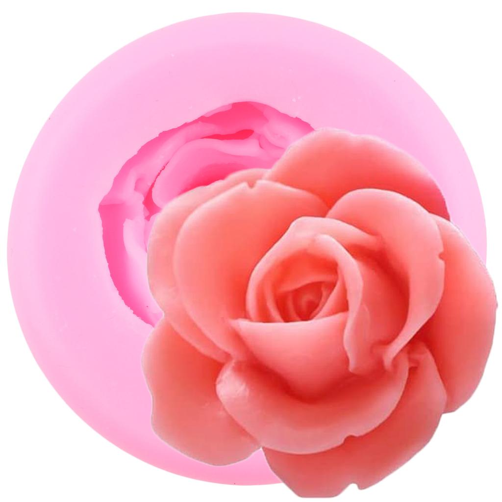 Силиконовая форма с цветком розы, свадебная помадка, инструменты для украшения торта, топпер для кексов, сделай сам, формы для конфет, шоколада и мастики
