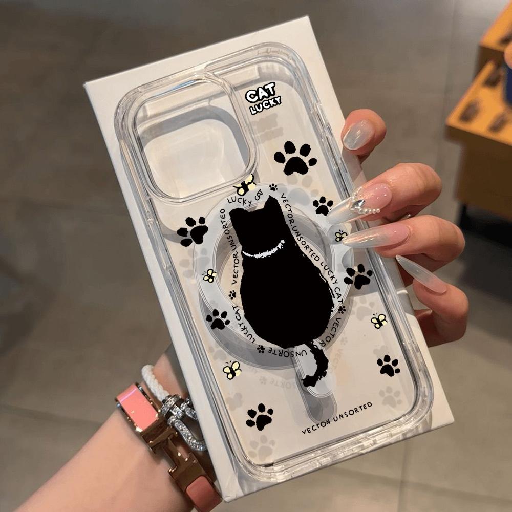 Магнитный чехол для телефона для iPhone 11 12 13 iPhone 13 14 15 Pro 15 16 Pro Max Samsung A15 A16 A25 A26 A55 A56 S25 S24 S22 S23 Ultra S25 Edge