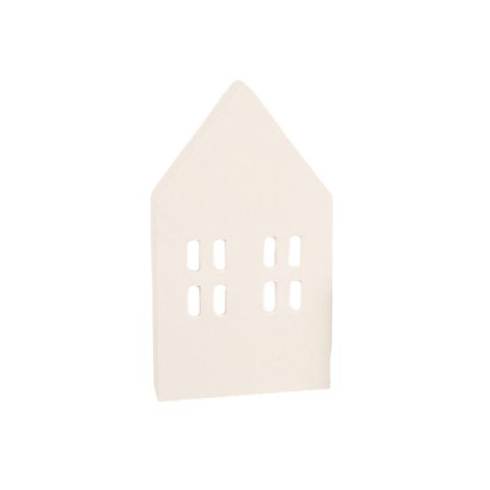 Wood Craft Eco-friendly Unique Design No Glitch Nordic Style Miniature Christmas Decor Good Texture Small House Wooden Craft Household Supply