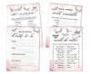 Inkdotpot Игры для девичника, набор из 4 штук(50 листов каждый) w Miss to Mrs Gold Banner Lingerie Shower Fun Набор игр для девичника