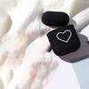 Love Heart Couples Case Cute Heart Earphone Case Cute Design Protective Cover  Earphone Accessories