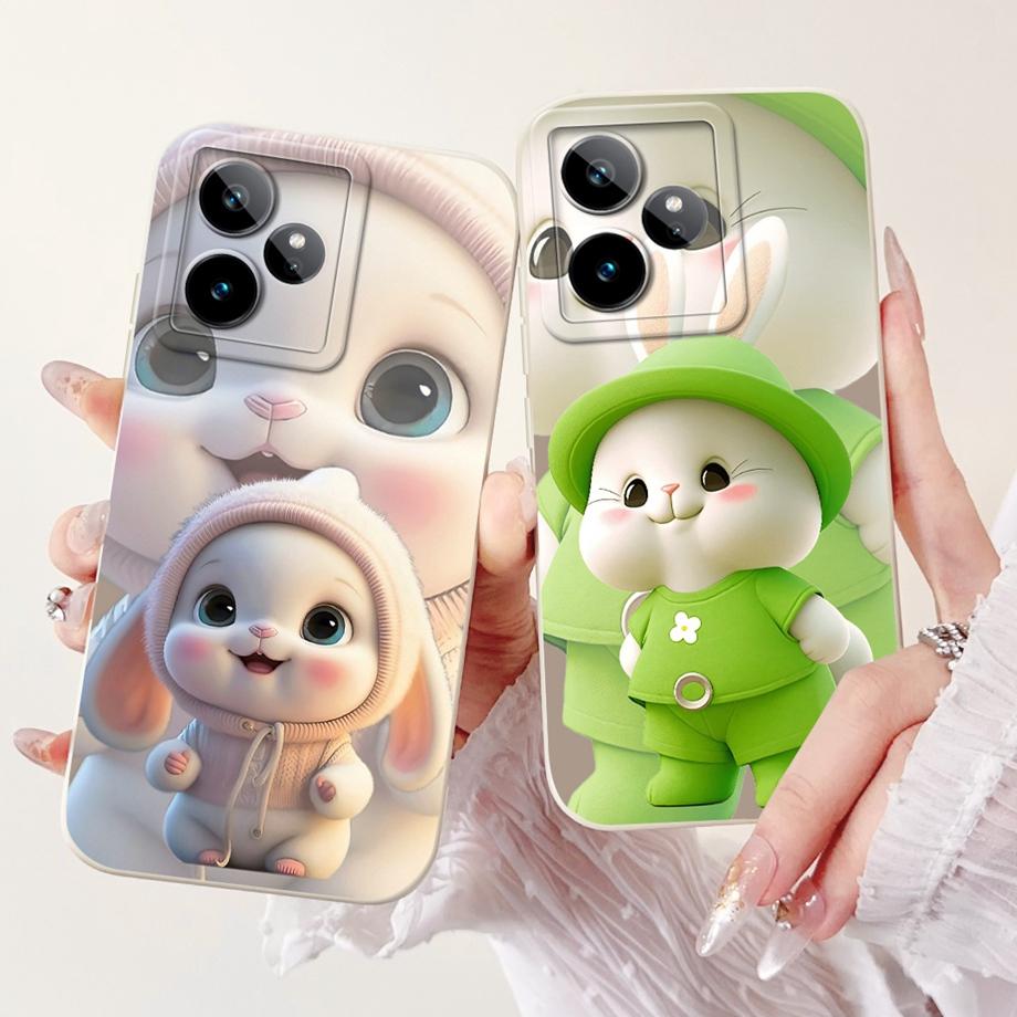 Чехол для Realme GT 7 5G RMX5061 Милый Мультяшный Модный Расписной Чехол Мягкий Силиконовый Чехол Для Realme GT7 Pro GT 7 Pro 7T GT7T Fundas