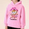 Funnu Sweatshirt Hoodie Baby Girls Boys Clothes Cappuccina Ballerina Print Fashion Casual Hoodies Tops