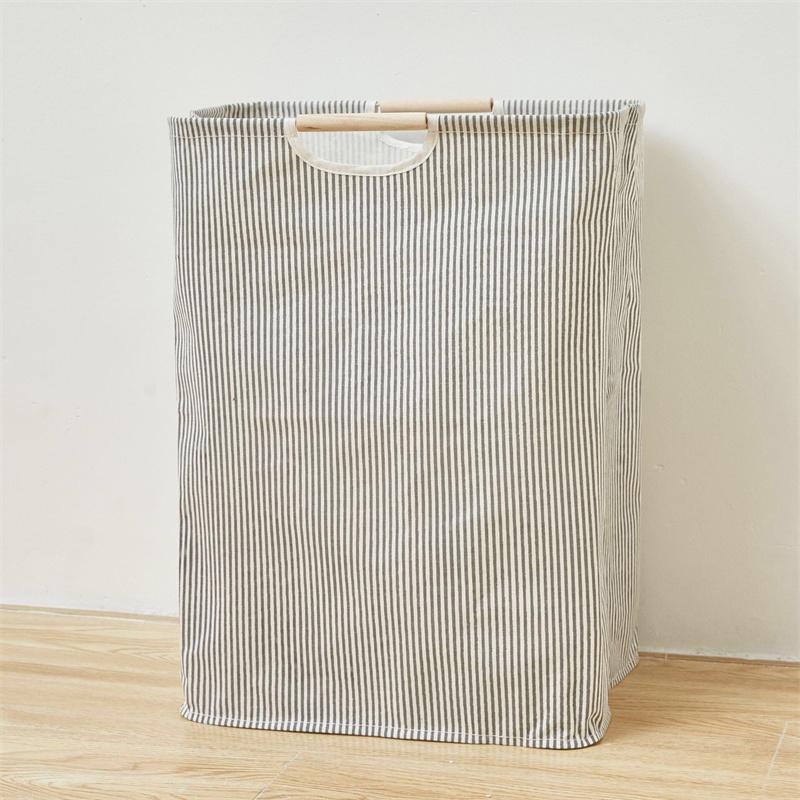 Waterproof Laundry Basket Cotton Linen Dirty Clothes Baskets Laundry Organizer Foldable Sundries Storage Bag Foldabling Hamper