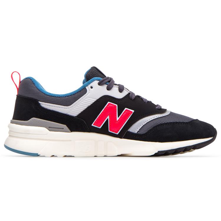New Balance 997 'Магнит' (унисекс) Черные / Магнитные / Энергично-красные Беговые кроссовки CM997HAI