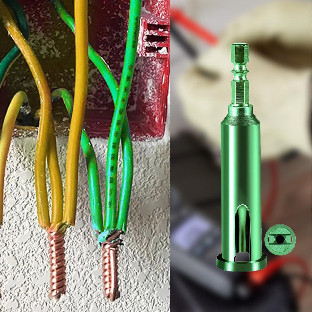 Automatic Peeling And Doubling Device for Electrician Steel Wire Twisting Tool Wire Stripper Tool