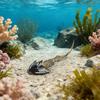 Marine Animal Simulation Models: Jellyfish, Octopus, Sea Shrimp, Sea Anemone, Squid, Horseshoe Crab, Crayfish, Arrowhead