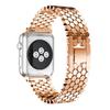 Ремешок из нержавеющей стали для Apple Watch band 45мм 44мм 40мм 49мм 41мм Металлический браслет со звеньями 'Рыбья чешуя' iWatch Series 9 8 se ultra 2