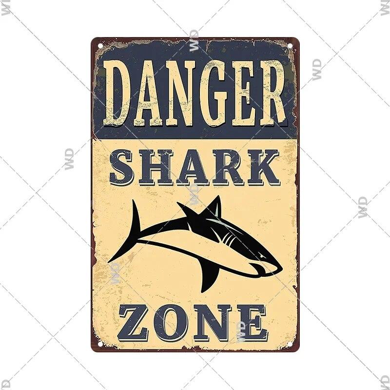 Tin Sign No Parking Slow Down Caution Warning Do Not Pass Metal Vintage Plaque Retro Metal Plate Traffic Yard Street Wall Decor