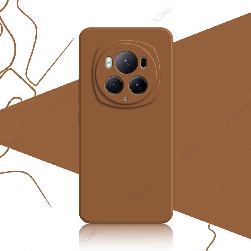 Роскошные чехлы для Honor Magic 6 Pro Ultimate Magic6Pro Magic6Ultimate 5G жидкий мягкий силиконовый защитный корпус для телефона