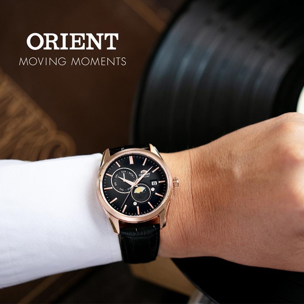 Мужские автоматические часы ORIENT Contemporary Sun & Moon RA-AK0309B