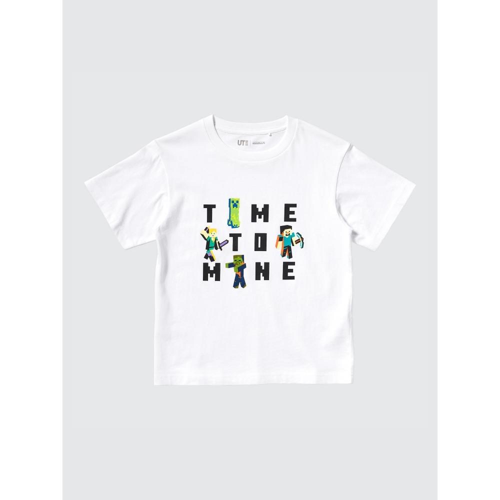 Uniqlo Япония Minecraft Ut