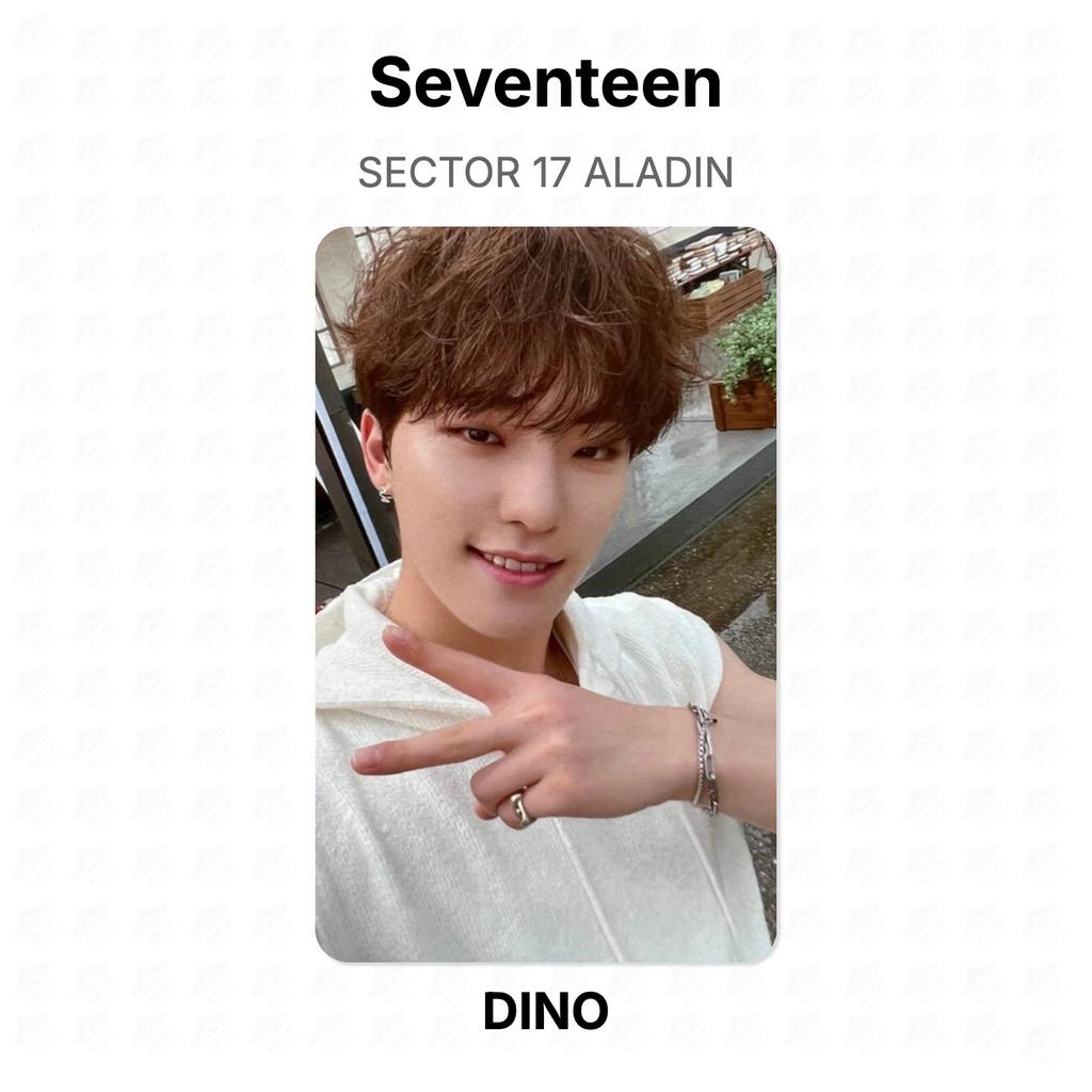 Seventeen СЕКТОР 17 АЛАДИН Официальная фотокарточка