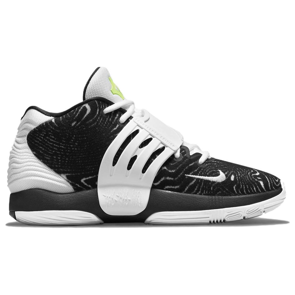 Nike KD 14 TB Черно-белые мужские кроссовки Volt DA7850-001