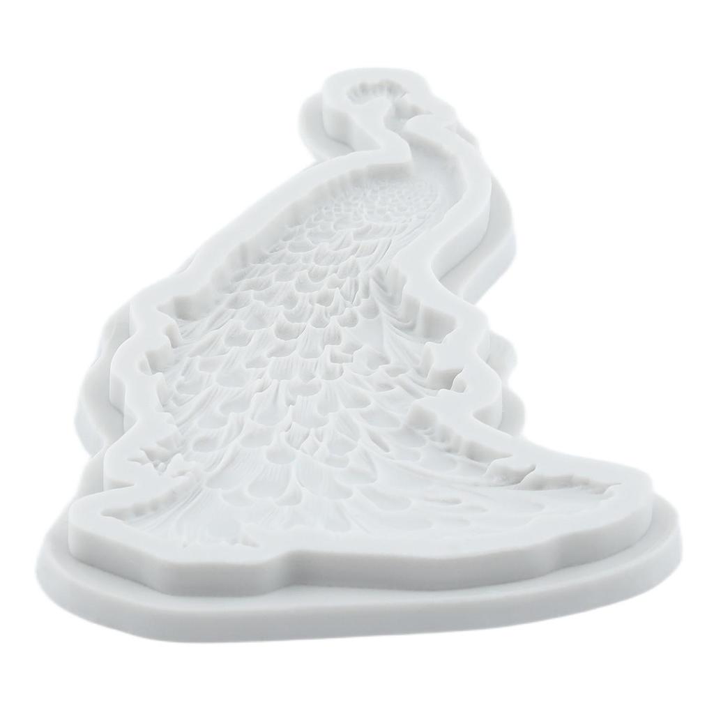 Силиконовая форма Павлин Формы для мастики Павлин Инструменты для украшения торта Тематический торт Десерт Украшенная форма для шоколадных конфет