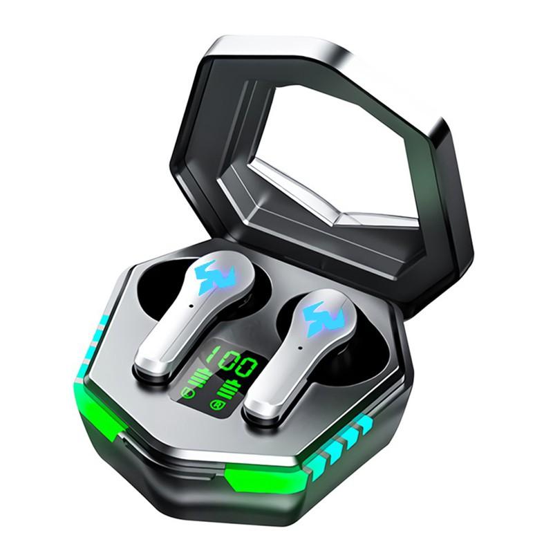 Музыкальная игра с низкой задержкой, двухрежимная гарнитура, беспроводные наушники, 9D Bluetooth 5,2, гарнитуры, TWS, водонепроницаемые наушники с микрофоном