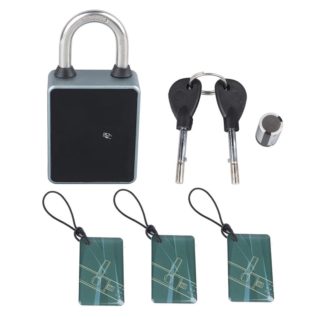 Smart Padlock Keyless Bluetooth Virtual Password for TUYA App Unlock for Home Gate Gym Outdoor