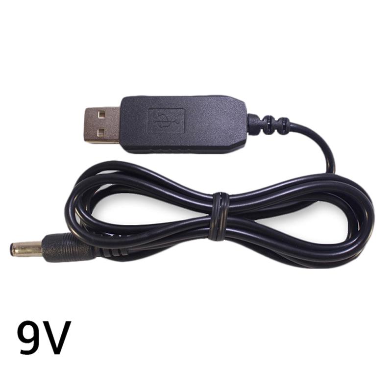 1Pcs Dc 5V-12V Boost Voltage Cable Usb Converter Adapter Power Bank Router Cord