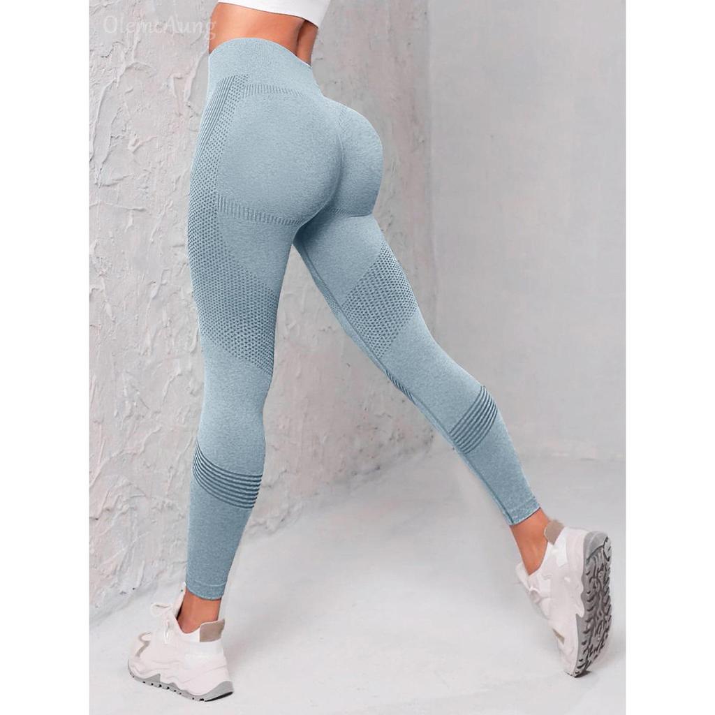 Top-Selling Seamless High-Waisted Yoga Pants with Tummy Control and Butt Lift.