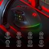 Redragon M811 Aatrox MMO игровая мышь 15 программируемых кнопок проводная игровая мышь RGB эргономичная естественная рукоятка сборка 10 боковых макроклавиш программное обеспечение DIY