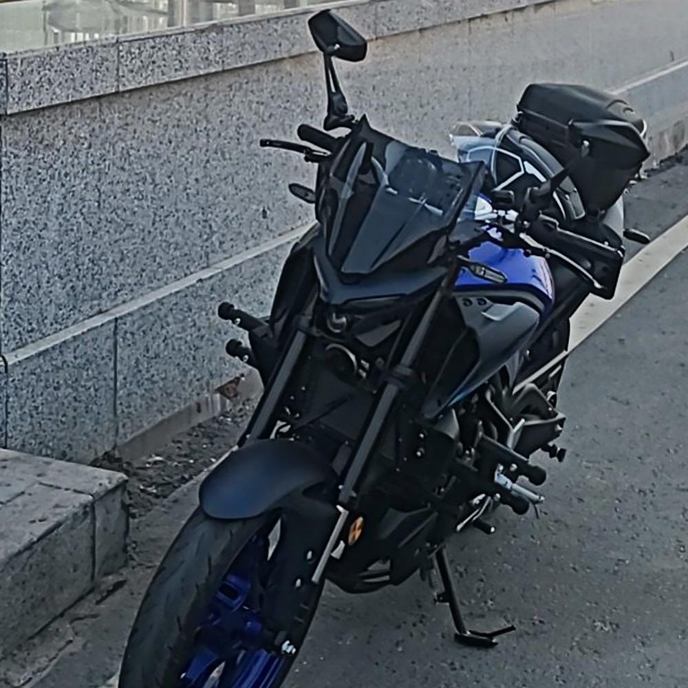 FOR YAMAHA MT-03 MT-25 MT03 MT25 2020-2026 2025 2024 2023 Motorcycle Racing Sports Front Screen windshield Fairing Windshield
