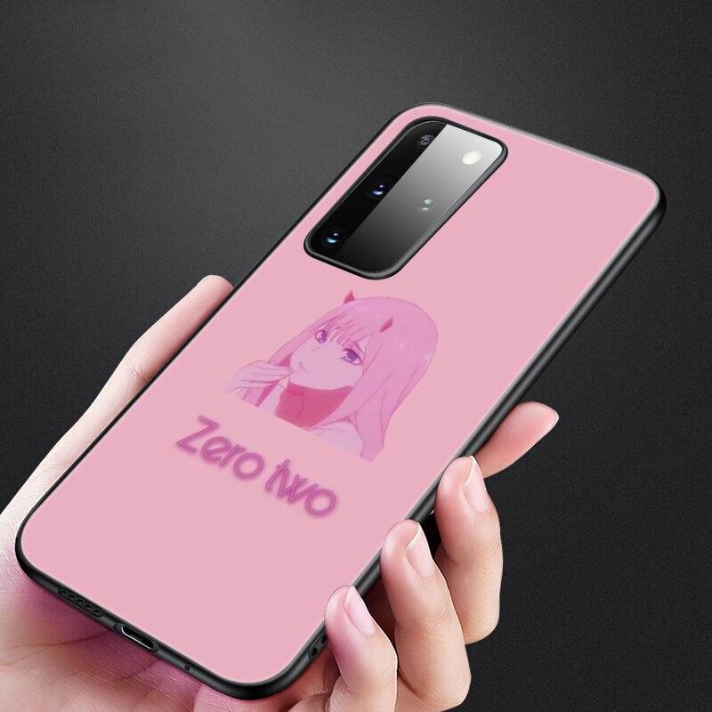 Чехол Zero Two Darling in the FranXX Anime для Samsung Galaxy S20 S21 FE S10 Lite Note 20 10 Lite S8 S9 S10E S10 Plus Ultra Cover