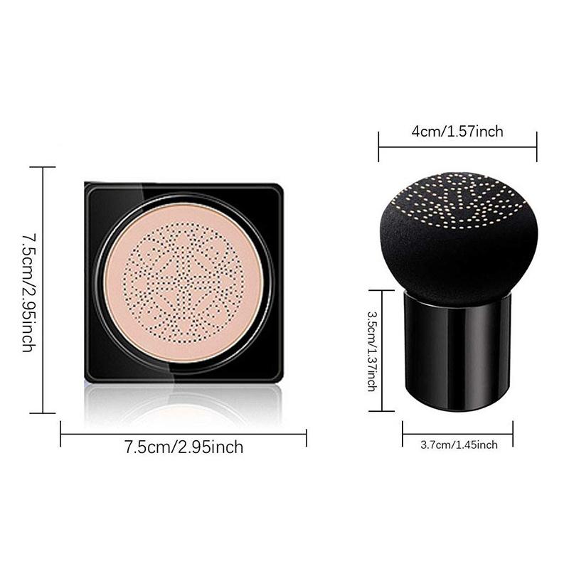 Надувная подушка CC Cream Mushroom Head Foundation Увлажняющий BB крем Nude Makeup Стойкий матовый корректор Foundation Makeup