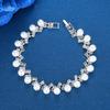 Fashion, Bridal Accessories, Elegant Sparkling Rhinestone Pearl Luxury Bracelet Bracelet