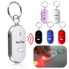 2Pcs Key Finder Keychain Whistle Remote Control Flashing Key Tracker Device Portable Waterproof Anti-lost Key Ring Holder