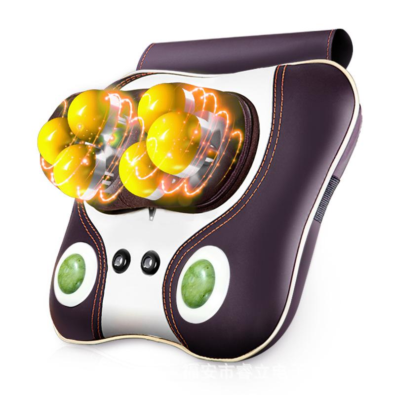 Подушка для шейного отдела позвоночника, инструмент для массажа шейного отдела, шея, талия, спина, поясничный отдел позвоночника, многофункциональная массажная подушка, домашняя подушка для всего тела