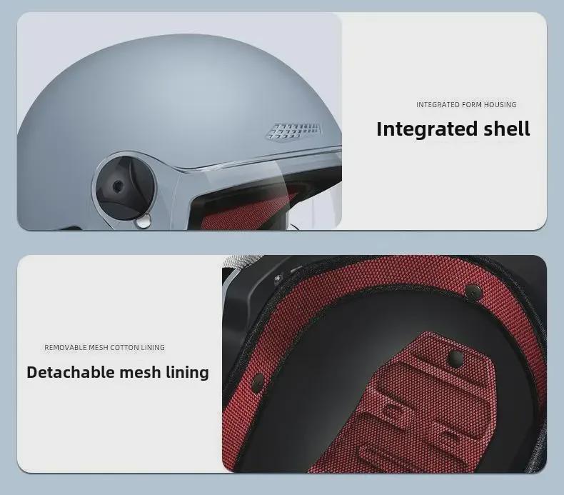 Сертифицированный 3C ветрозащитный солнцезащитный электромобильный шлем для мужчин и женщин