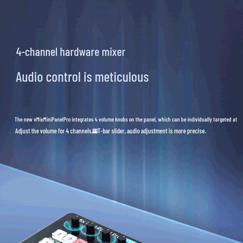 Tianyingshitong VMIX Mini Production Control Panel with PTZ Joystick