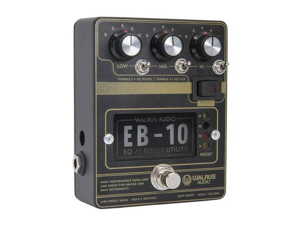 Walrus Audio Walrus Audio ПРЕДУСИЛИТЕЛЬ//ЭКВАЛАЙЗЕР//УСИЛИТЕЛЬ WAL-EB10#B