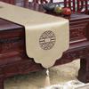 New Chinese Style Dining Table Flag New Simple Tea Table Flag Bed Tail Towel Hot Selling Chinese Style TV Cabinet Shoe Cabinet Cover Fabric