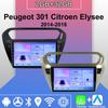 Android Carplay автомобильное радио для Peugeot 301 Citroen Elysee 2014-2016 мультимедийный проигрыватель головное устройство стерео GPS навигация BT WIFI 2+32 ГБ