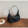 Ielgy Niche Design One-Shoulder Messenger Dumpling Bag Simple