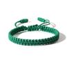 Unisex Hand Rope Adjustable Handmade Braided Solid Color Thick Anti-break Lightweight Stackable