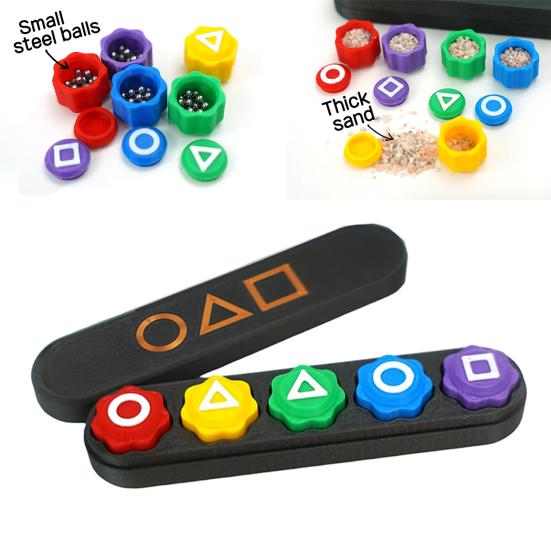 1 набор корейских традиционных ловящих камней с мини-мячами, развивающих зрительно-моторную координацию, народная игра с камнями для детей и взрослых, съемная игрушка для захвата камешков