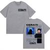 Rapper Grecas Tour 2025 Album Merch Tshirts Men Clothing Fashion Oversized Tshirt Casual Hot Sale Short Sleeve Tees Streetwear
