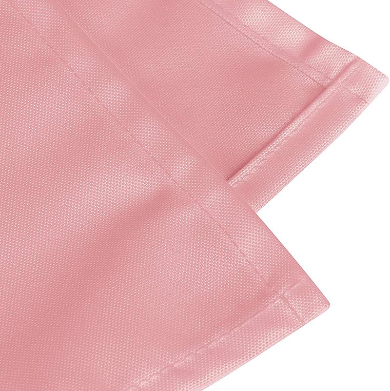 Polyester Hemstitching Pink Napkins for Wedding Banquet Serving Napkins Restaurant Hotel Personal Napkin for Dinner Table Decor