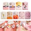 With Mirror Cartoon Lipstick Bag Panda Cat Persimmon Lipstick Storage Pouch