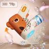 Cute Full-Automatic Bubble Machine Toy for Children Outdoor Bubble Blowing Game Unicorn with Light Kids Toy(without Bubble Water
